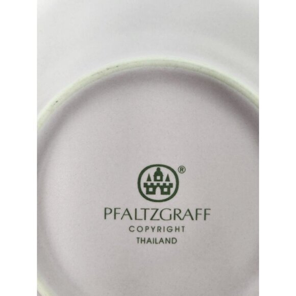 VTG Pfaltzgraff Cape May Collection Saucer Bread Plate Ceramic Lavender Set of 6 - Picture 6 of 7